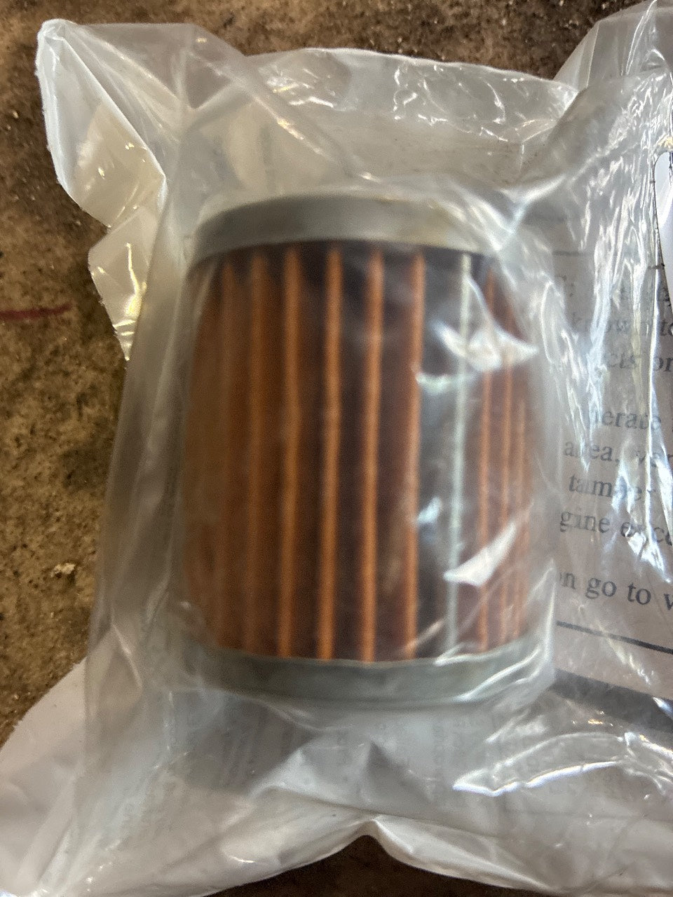 Westerbeke 040838 Fuel Filter Element for Marine Diesel Engines & Generators - New