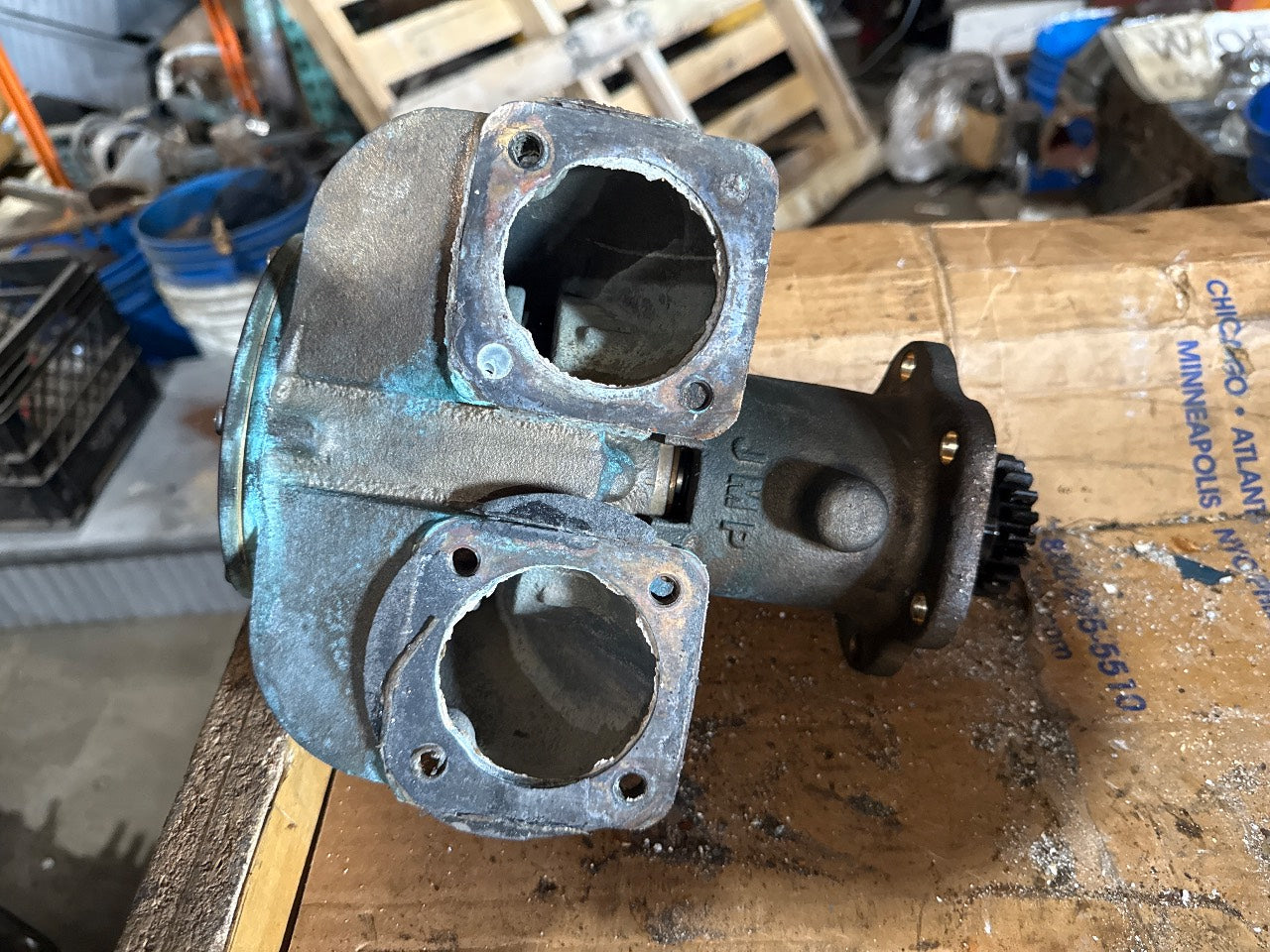 JMP Detroit Diesel 8V71/8V92 Gear-Driven Raw Water Sea Pump - Used