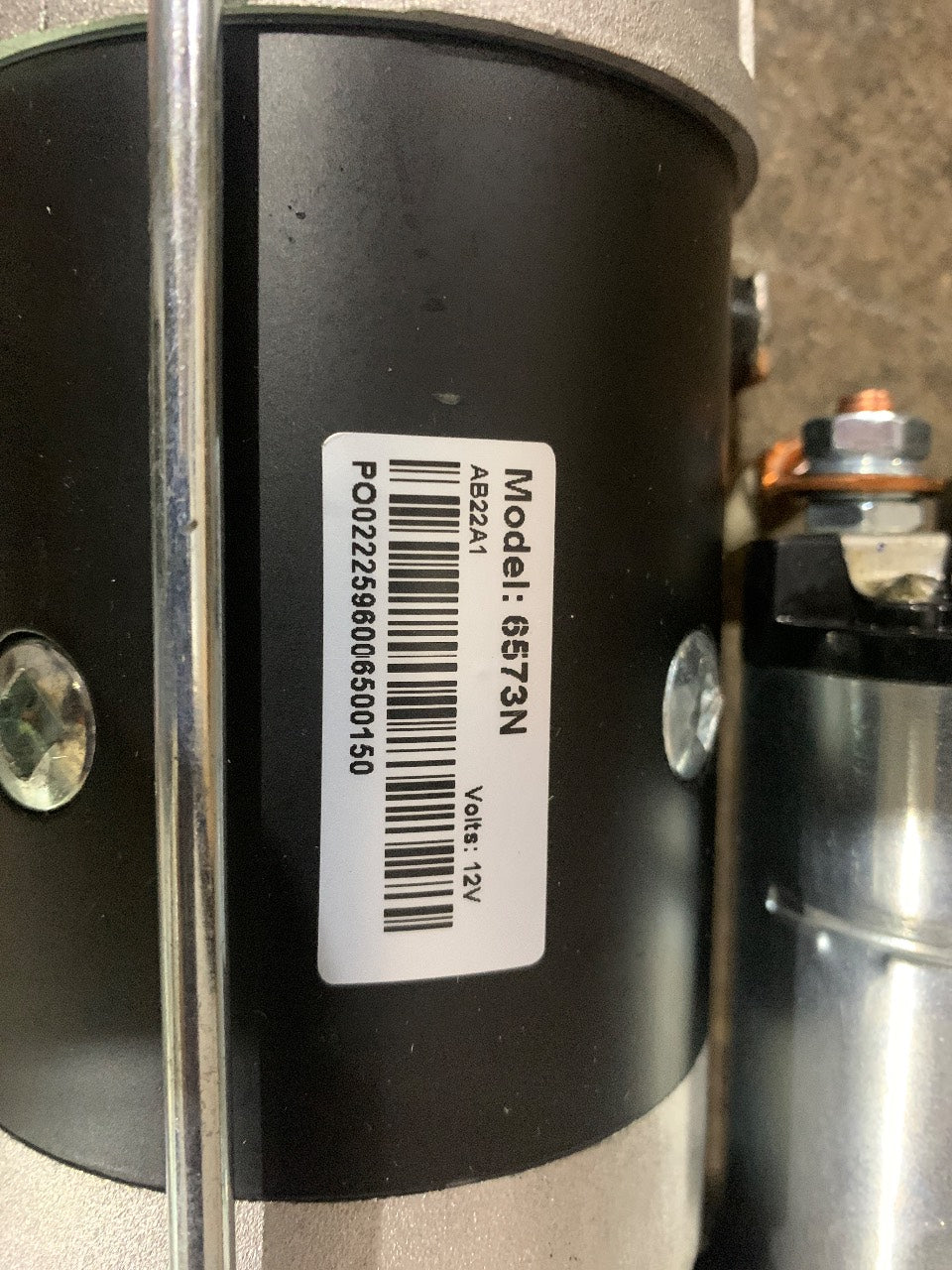 Delco Remy Style 6573N 28MT 12V 10-Tooth Starter Motor (Cross 1113276) - New