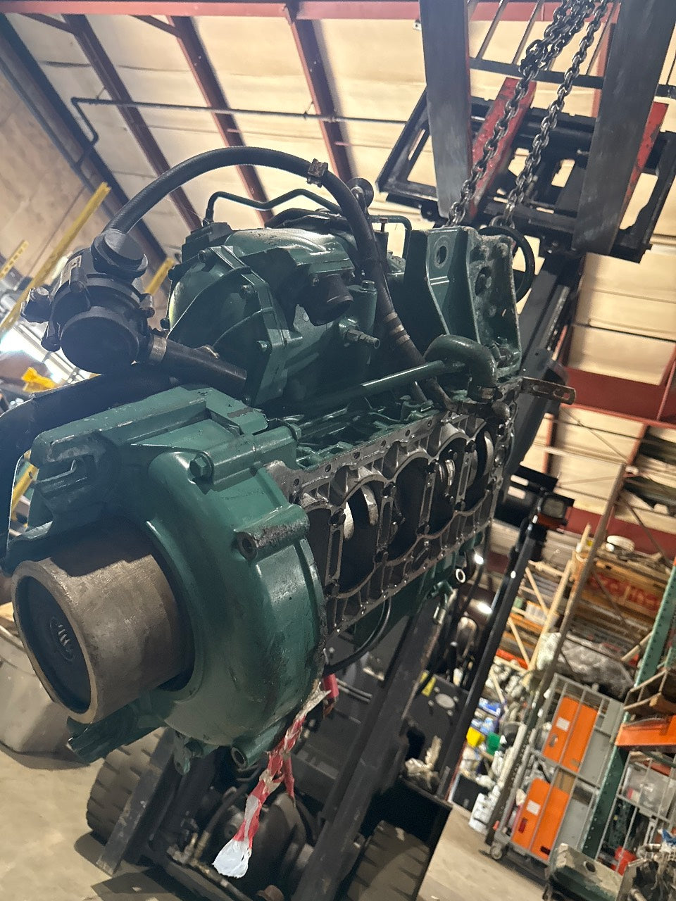 Volvo Penta D4 Marine Diesel Short Block - Used Core