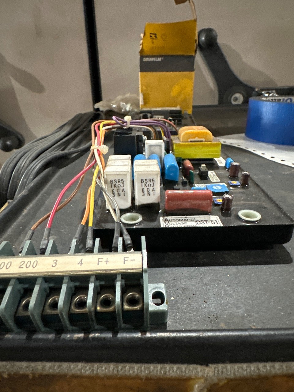 Taiyo DST-51-DFK Automatic Voltage Regulator AVR for Marine Generator - Used