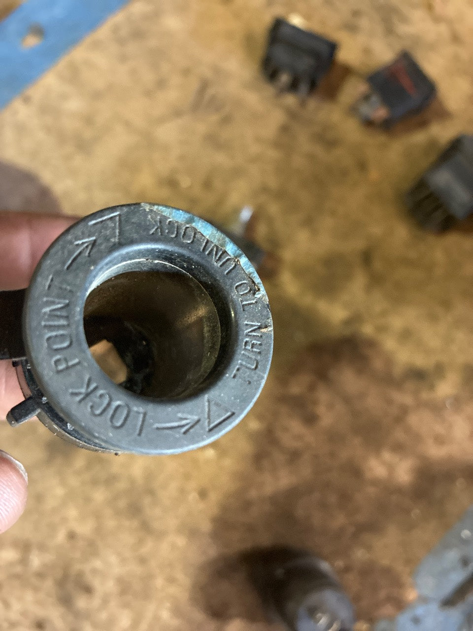 12V Marine Accessory Power Socket with Weather Cap - Used