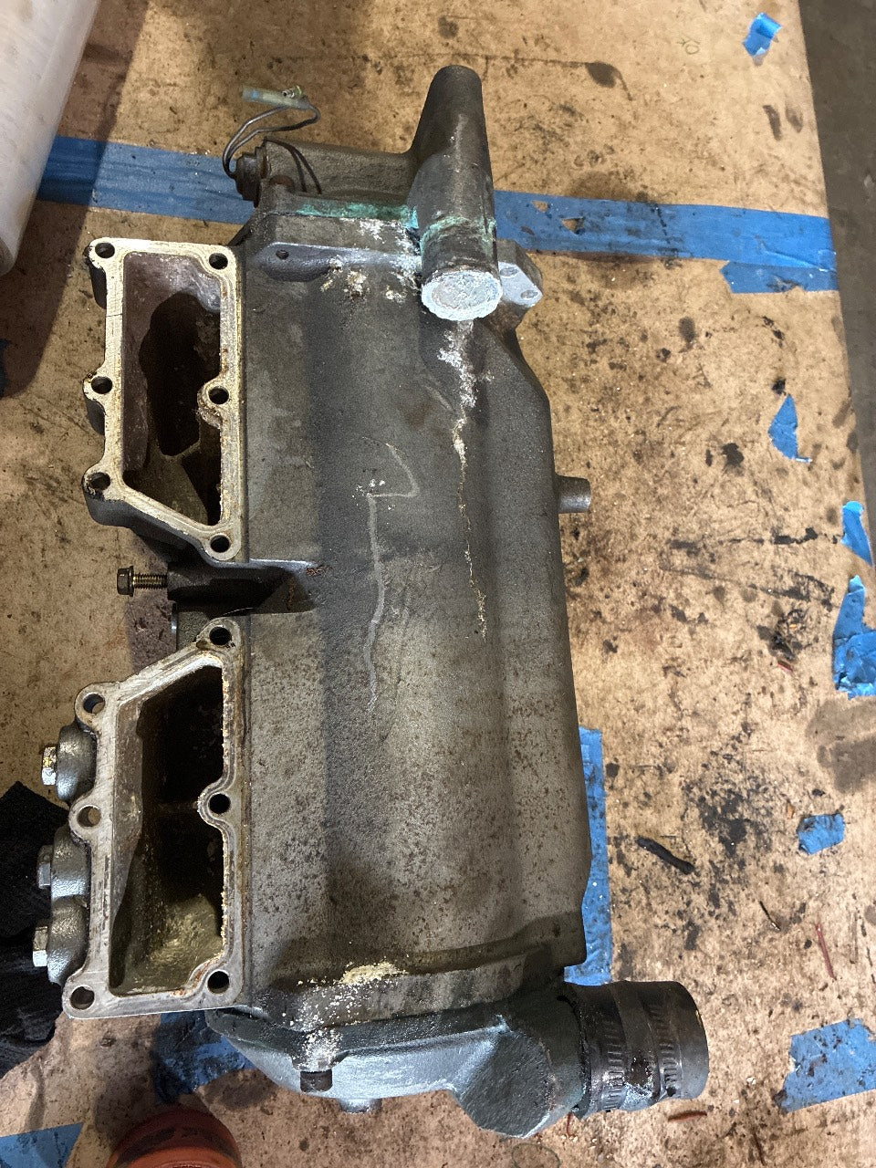 Yanmar Heat Exchanger Assembly for 6LP / 6LY Series Marine Diesel - Used