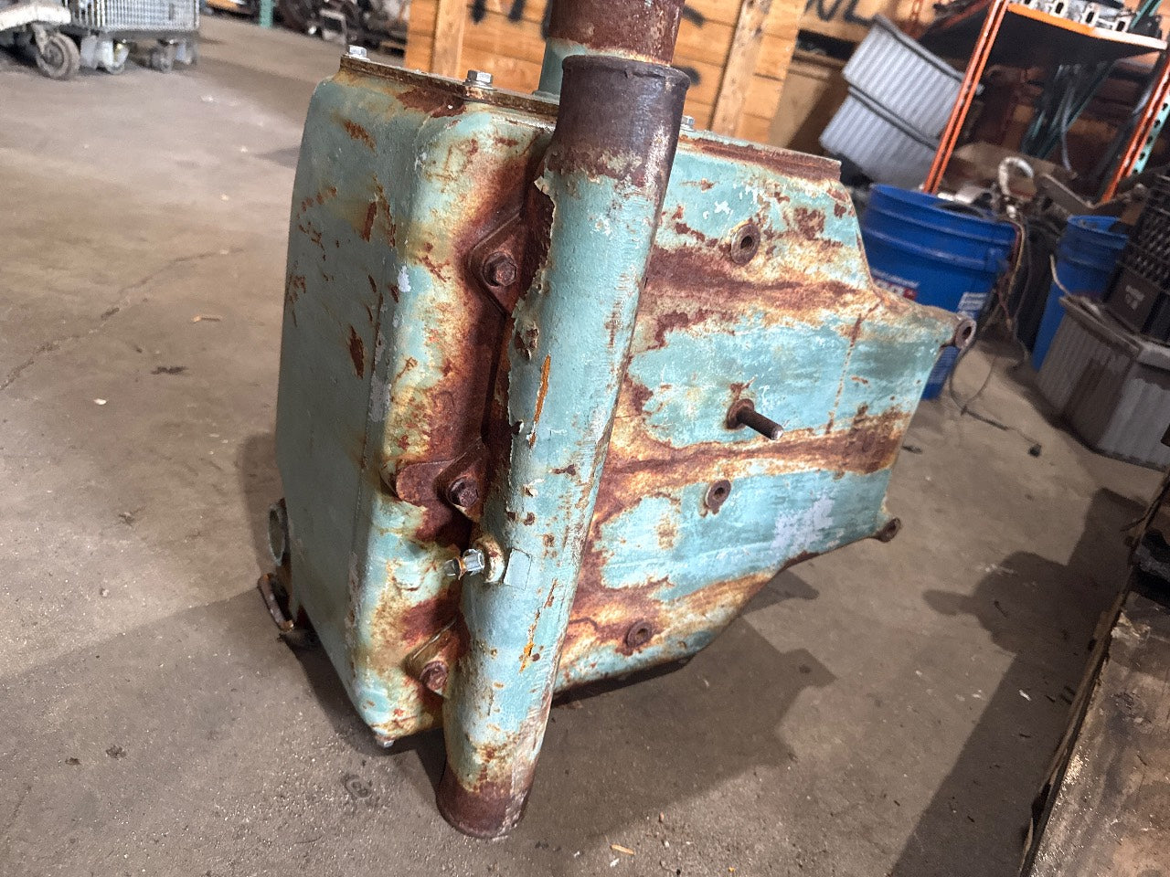 Detroit Diesel Marine Heat Exchanger Expansion Tank for 12V-71 - Used