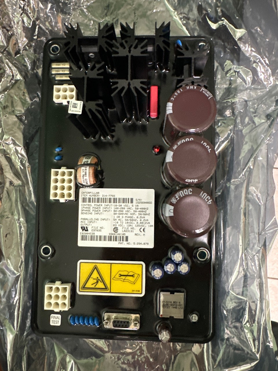 Caterpillar 314-7755 CDVR Automatic Voltage Regulator for CAT Generator Sets - New