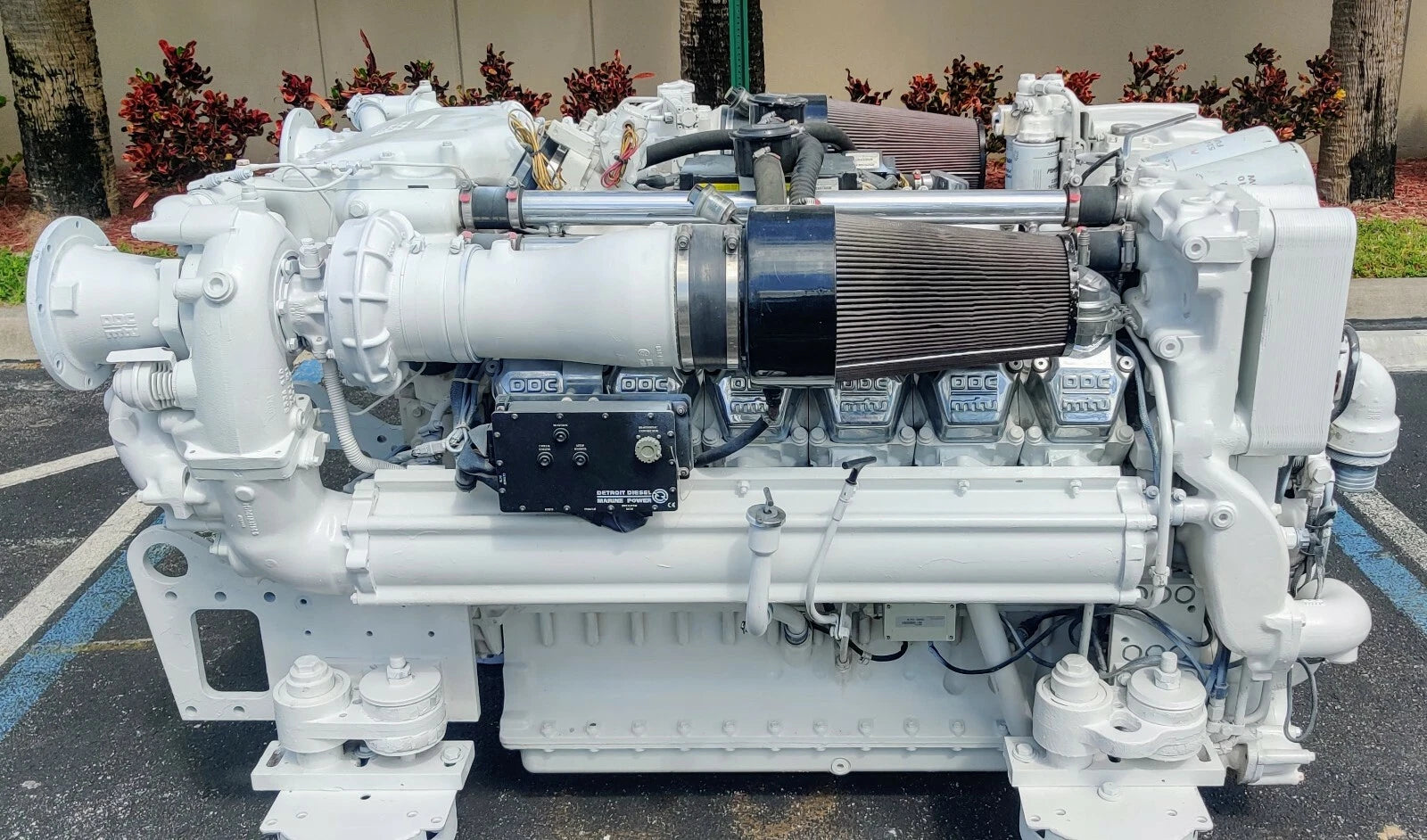 MTU / DETROIT DIESEL 12V2000, MARINE DIESEL ENGINE DDEC