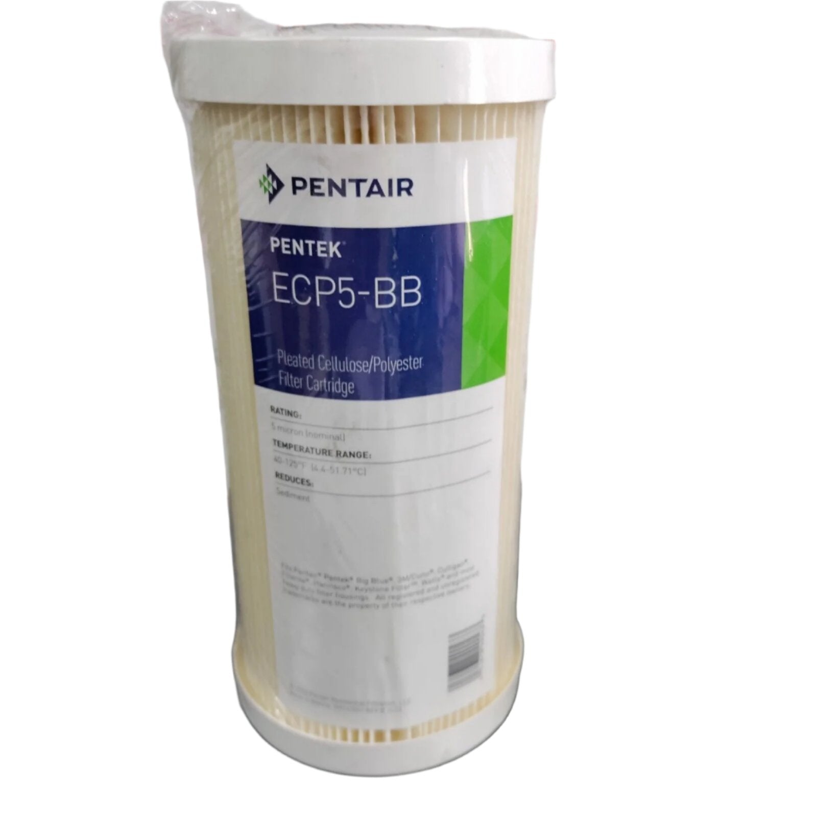 Pentair Pentek ECP5-BB Sediment Whole Home Water Filter - W5CPHD 255490-43