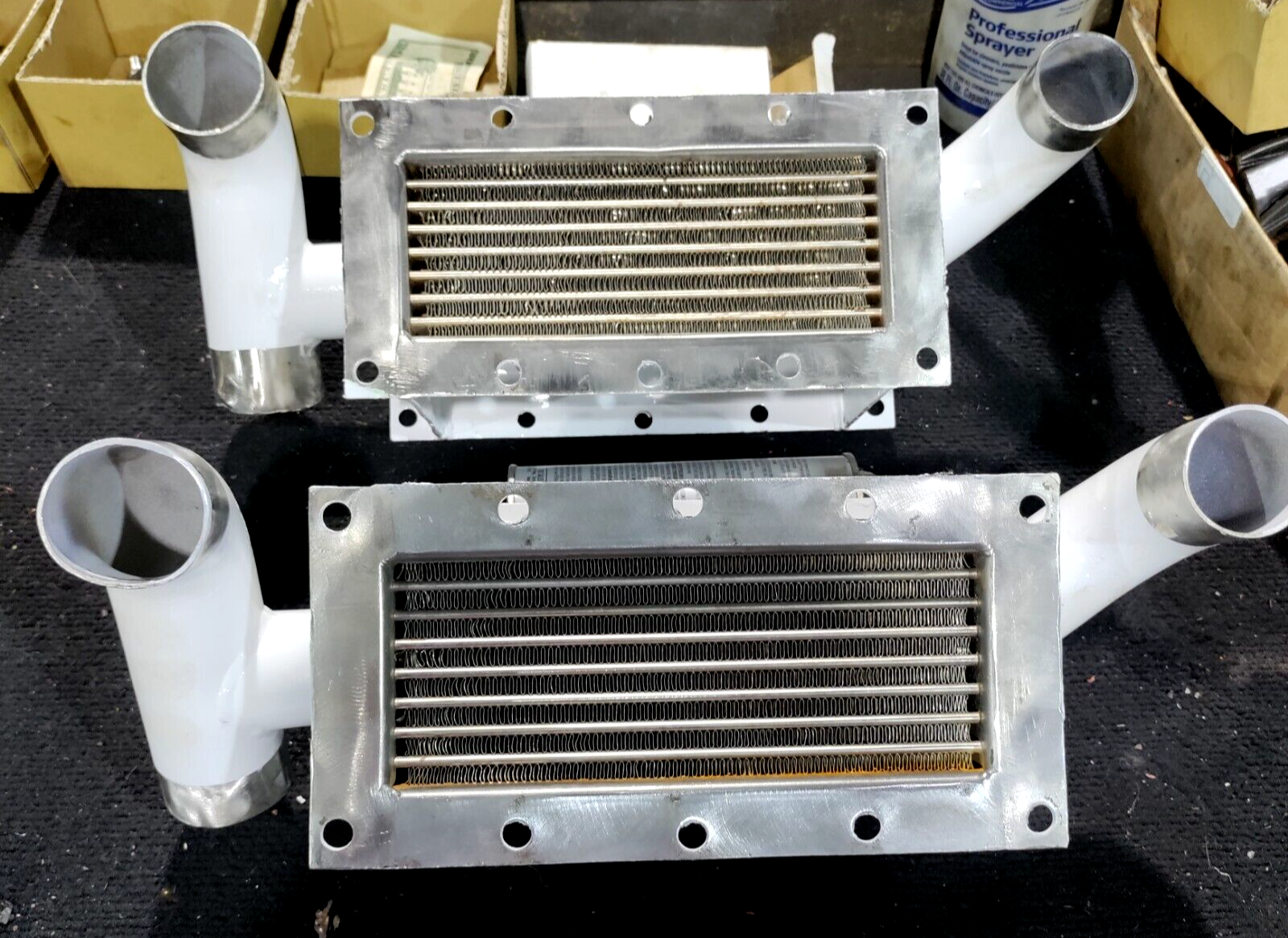 DETROIT  DIESEL INTERCOOLER  8V71/92 P/N 8542182, 23506671 S/S, CUPRONICKEL CORE