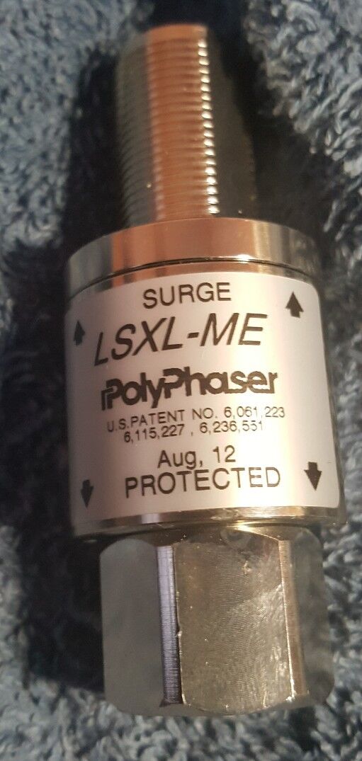 Polyphaser LSXL-ME Surge Protector Steel Body NOS