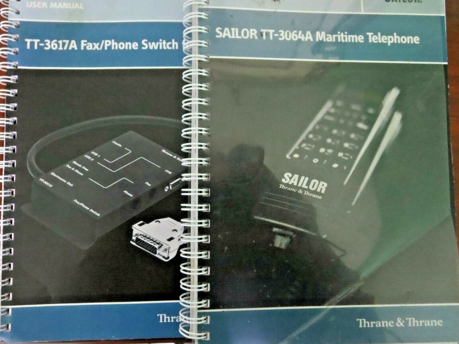 SAILOR TT-3064A MARITIME TELEPHONE / TT-3617A FAX / PHONE SWITCH FOR MINI-M