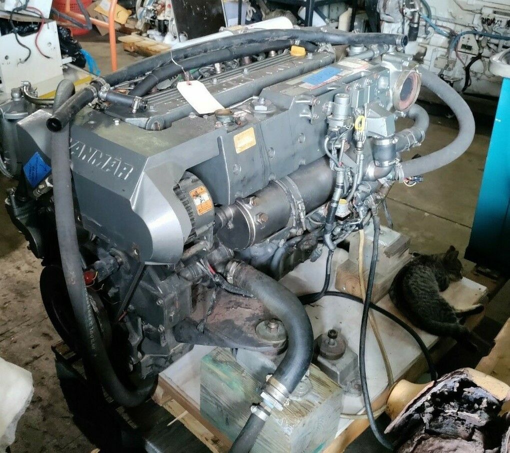 YANMAR DIESEL MARINE ENGINE 6LY2A-STP 440 HP. BOBTAILS USED 2500 HOURS