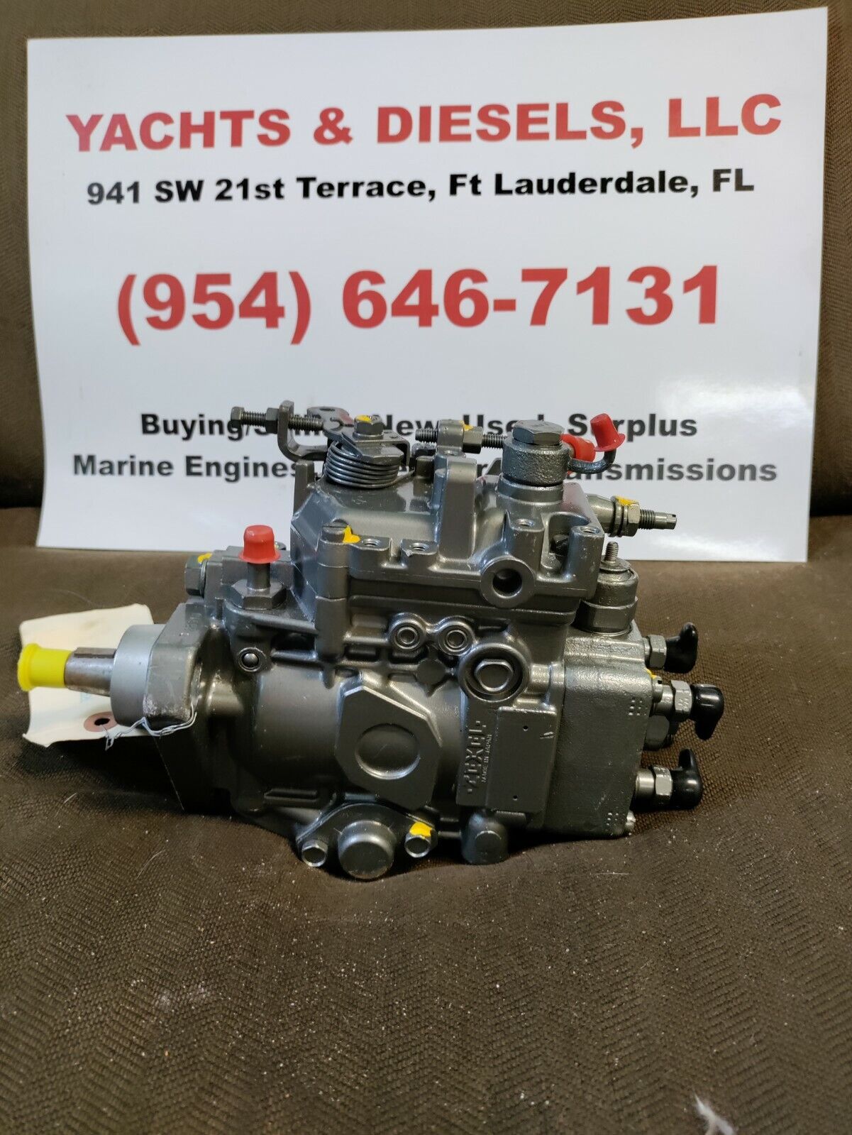 ZEXEL / BOSCH DIESEL FUEL INJECTION PUMP # 104642-7211 REBUILT YANMAR