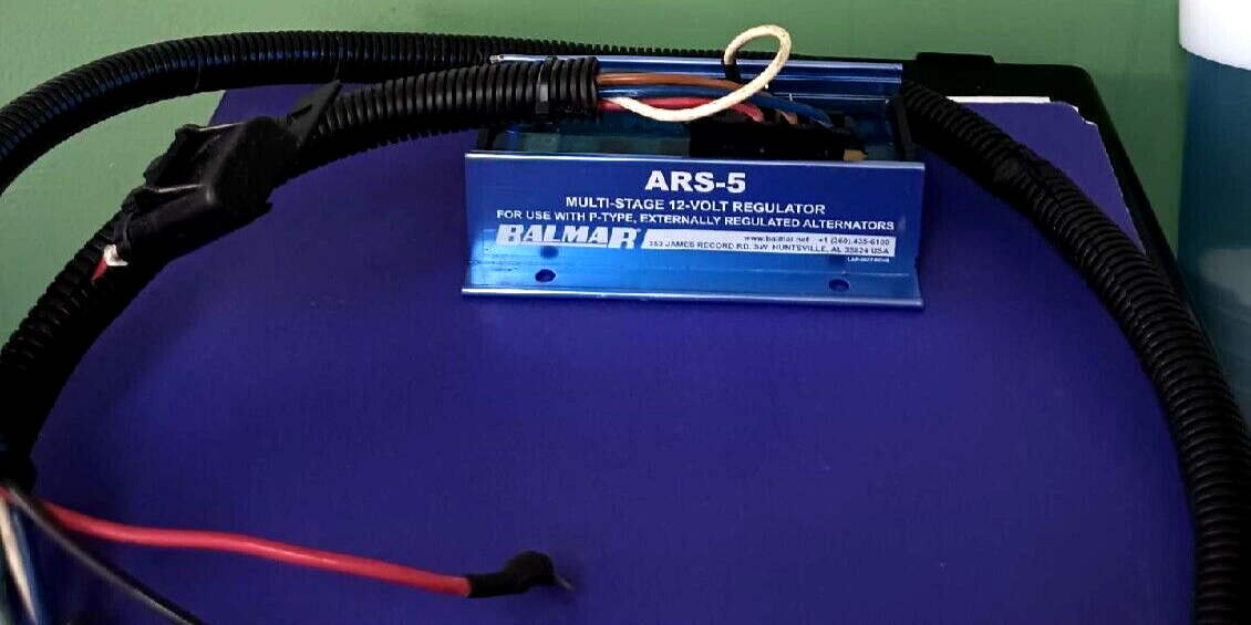 Balmar ARS Multi-Stage Programmable Alternator Regulator w/Harness 12V ( ARS-5 )