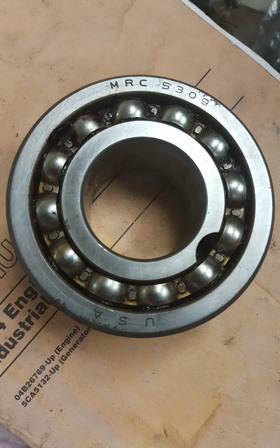 MRC BEARING # 5309 New / Old Stock