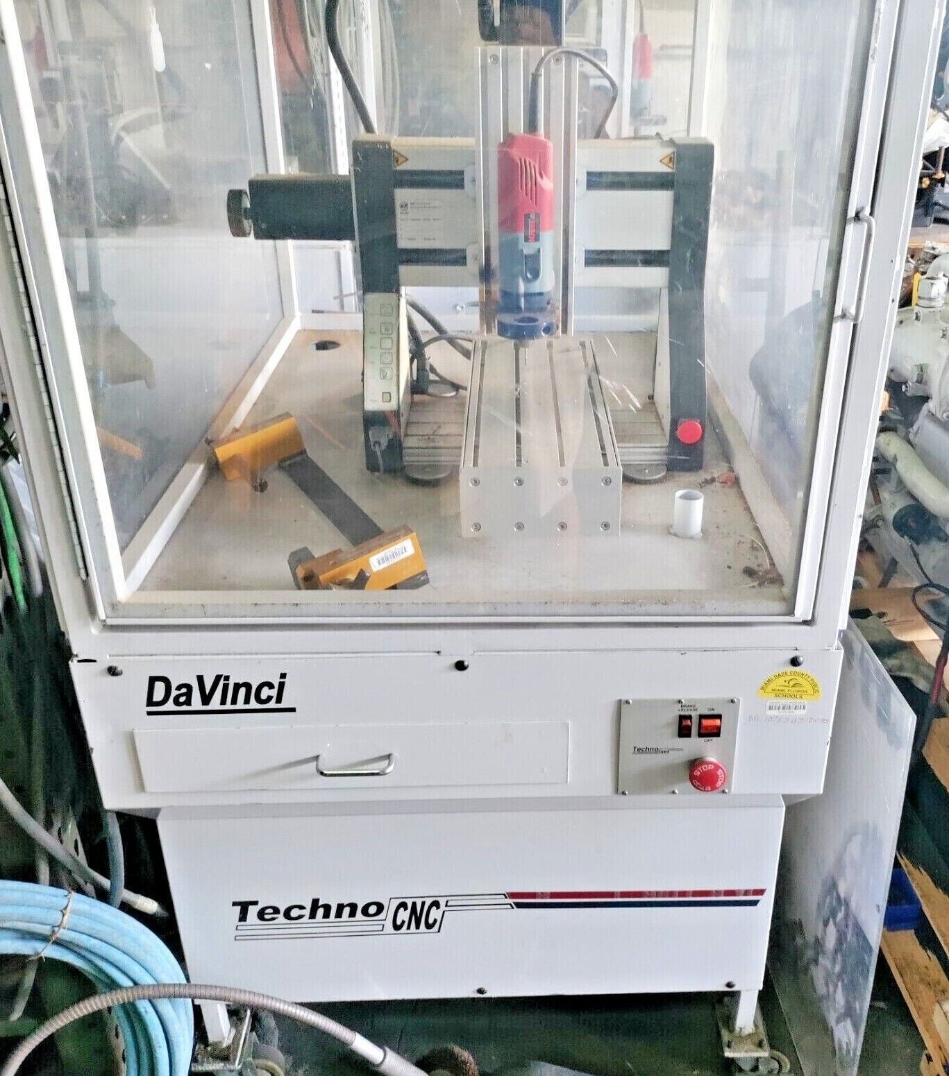 TECHNO ISEL DA VINCI CNC ROUTER / MILL with ENCLOSURE TURN - KEY SET UP