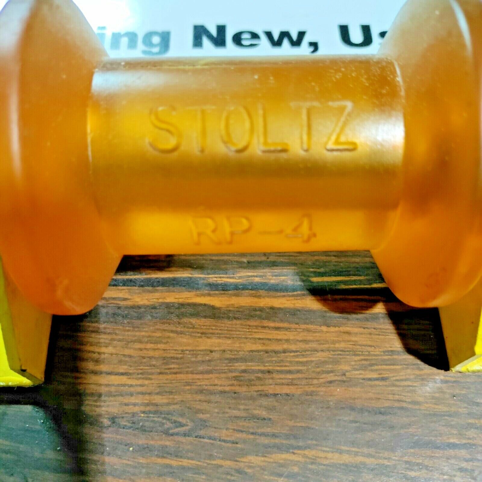 STOLTZ ROLLER ASSEMBLY #RP-4 FOR BOAT TRAILER.... NEW / OLD STOCK