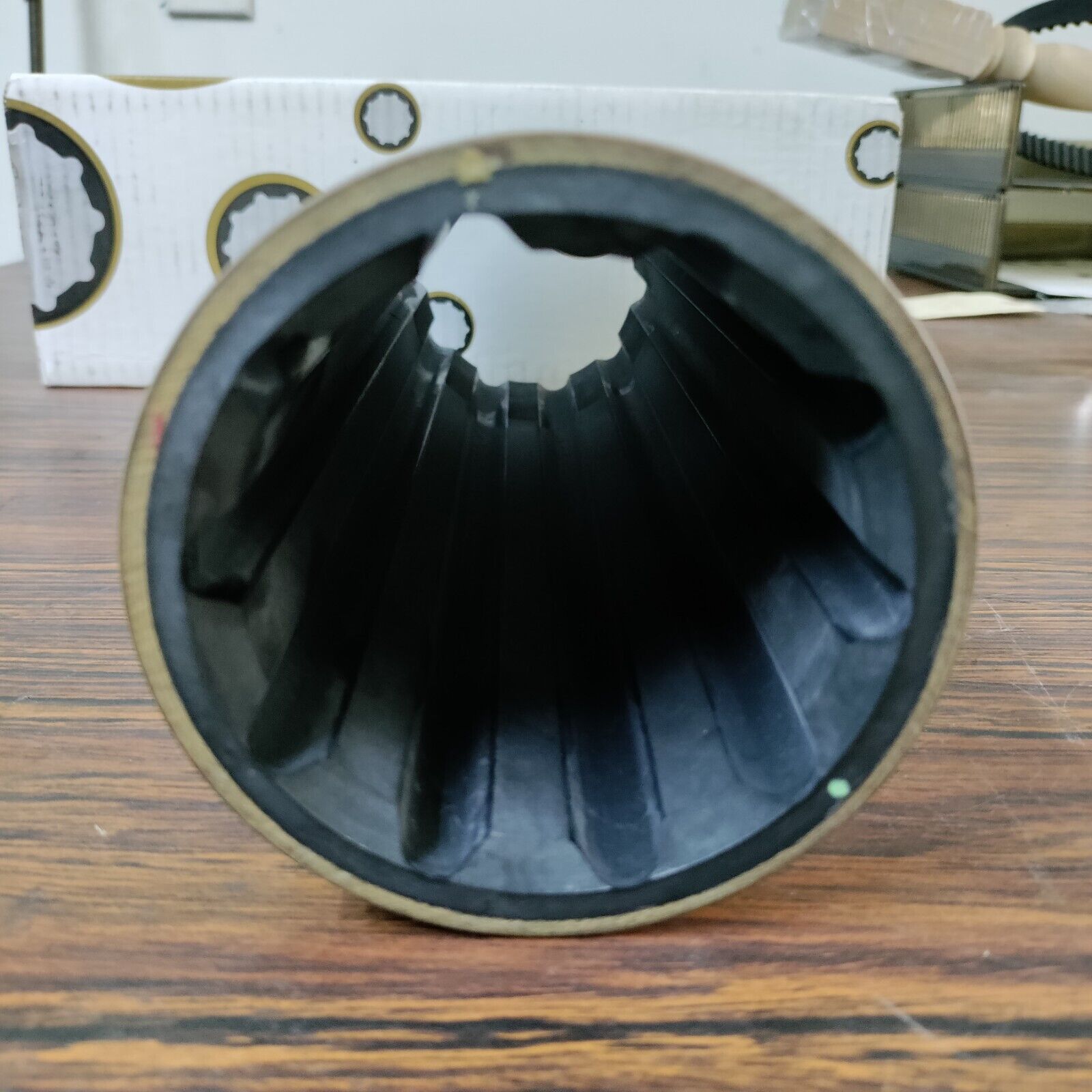 870773730 DURAMAX NON-METALLIC CUTLESS BEARING ( LAURA ) 3" SHAFT 4" OD. 12" L