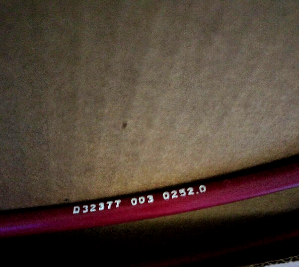 D32377-003 / MORSE RED JACKET CONTROL CABLE-  252  INCHES / 21 FT.  NEW IN BOX