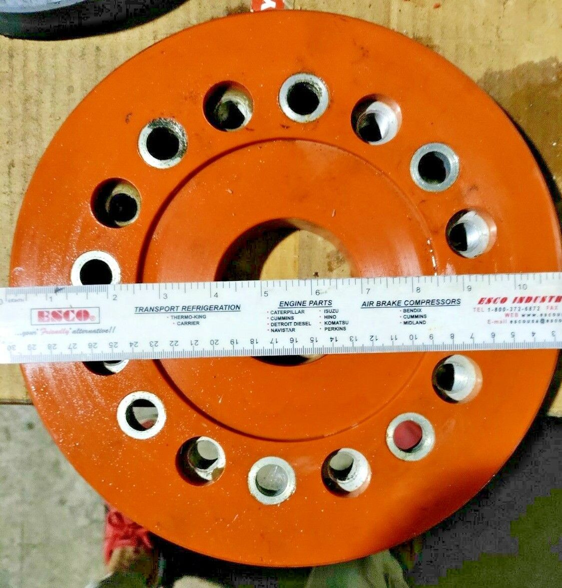 2 DRIVESAVERS  11 INCH DIA.  USED IN GOOD CONDITION ( SEE DESCRIPTION )