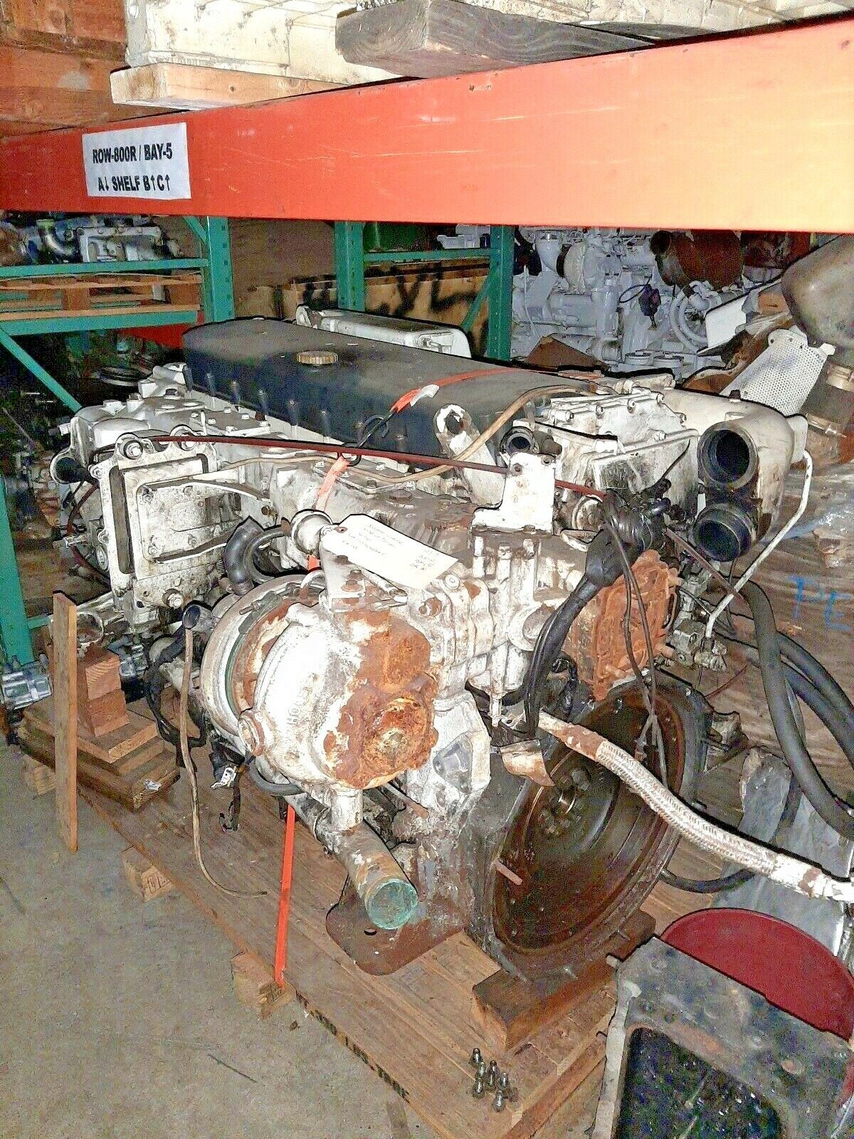 IVECO 6 CYL. MARINE DIESEL ENGINE MODEL # FHE 0686 D * F  FOR PARTS SEE DESCRIPT