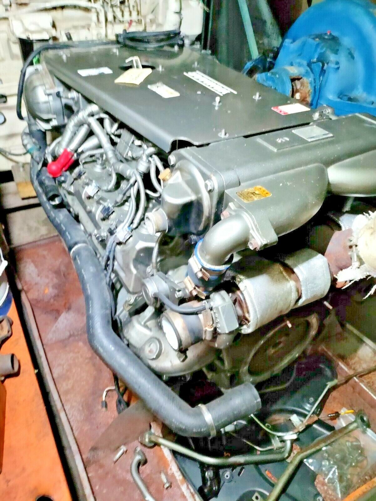 YANMAR 8LV-350 DIESEL MARINE ENGINE ( BOB-TAIL )  USED ... SEE DETAILS