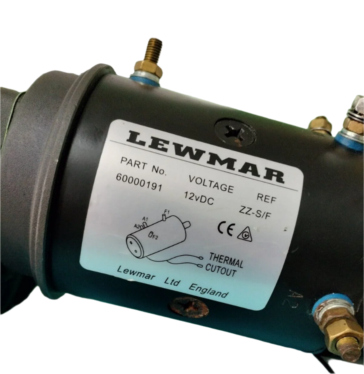 LEWMAR CPX4, 12 VOLT MOTOR WITH VERTICAL MOUNT GEARBOX NEW  SEE PIC'S