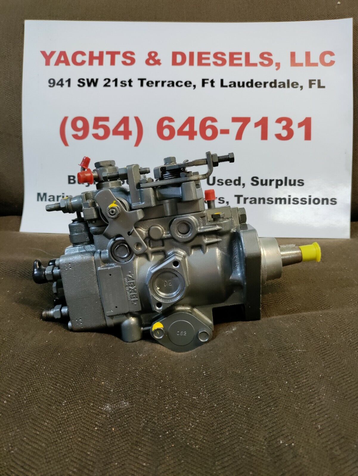 ZEXEL / BOSCH DIESEL FUEL INJECTION PUMP # 104642-7211 REBUILT YANMAR 4JH-HTE