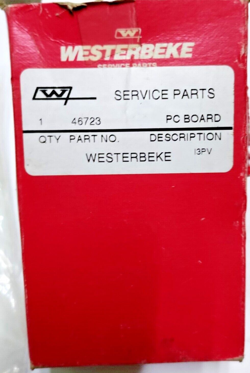 46723 WESTERBEKE PC BOARD ASSY - OVER SPEED / GOVERNOR  NEW IN BOX FREE SHIP