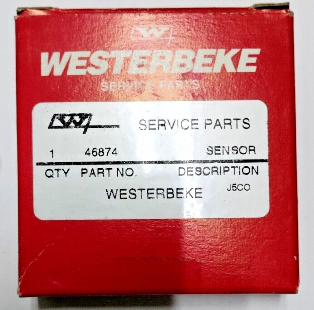 46874 WESTERBEKE  ENGINE COOLANT TEMPERATURE SENSOR NEW IN BOX w / FREE SHIPPING