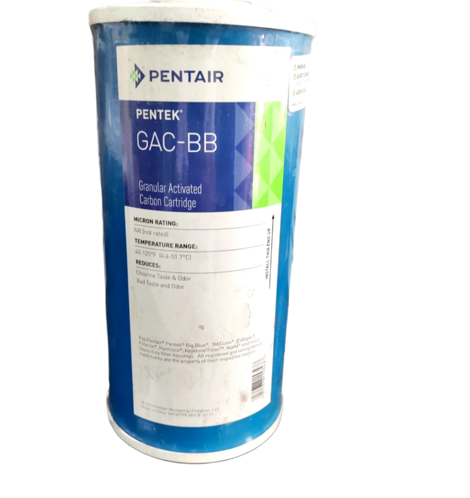 PENTAIR PENTEK GAC-BB BIG BLUE GRANULATED ACTIVATED CARBON FILTER