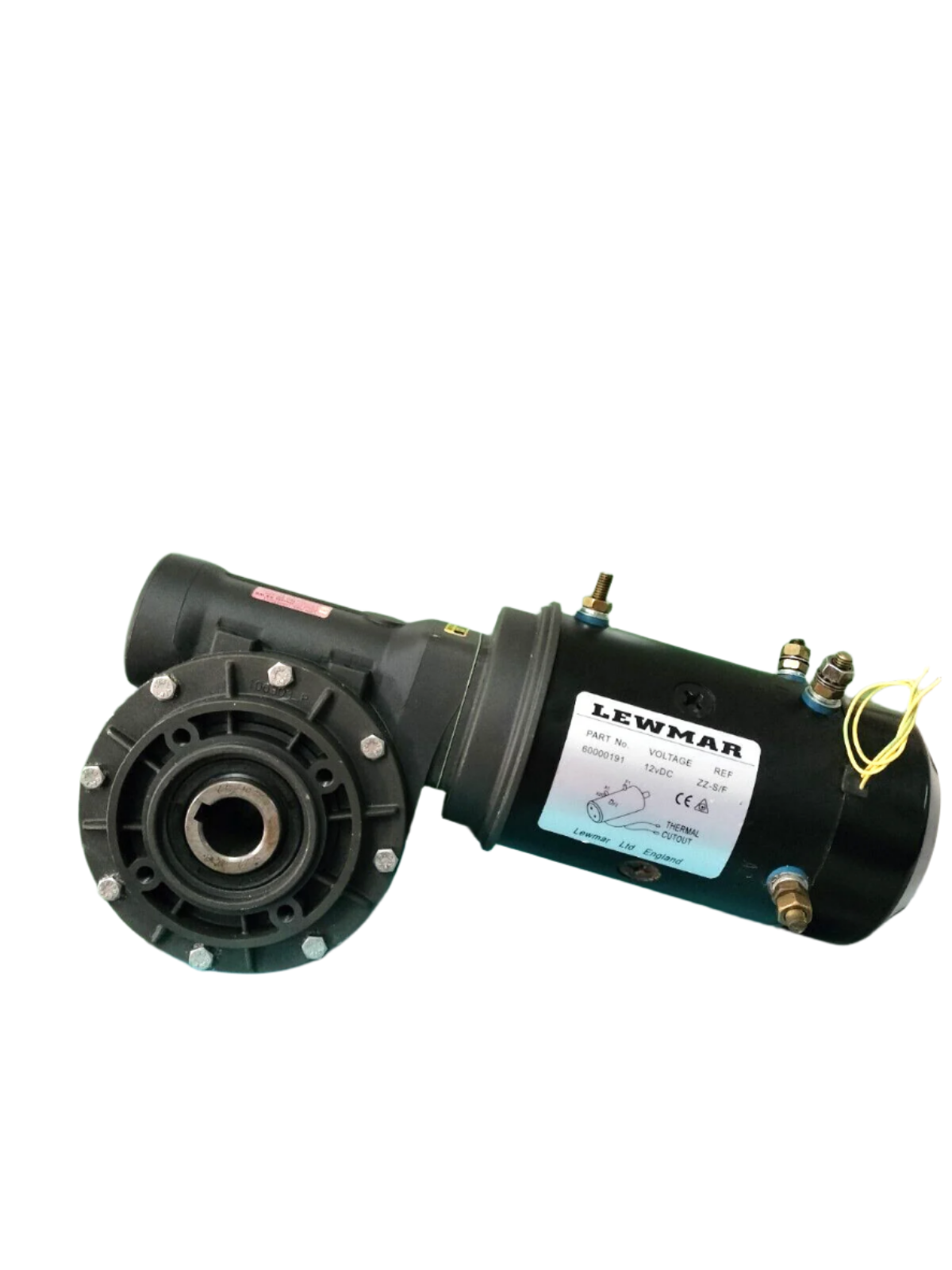 LEWMAR CPX4, 12 VOLT MOTOR WITH VERTICAL MOUNT GEARBOX NEW  SEE PIC'S